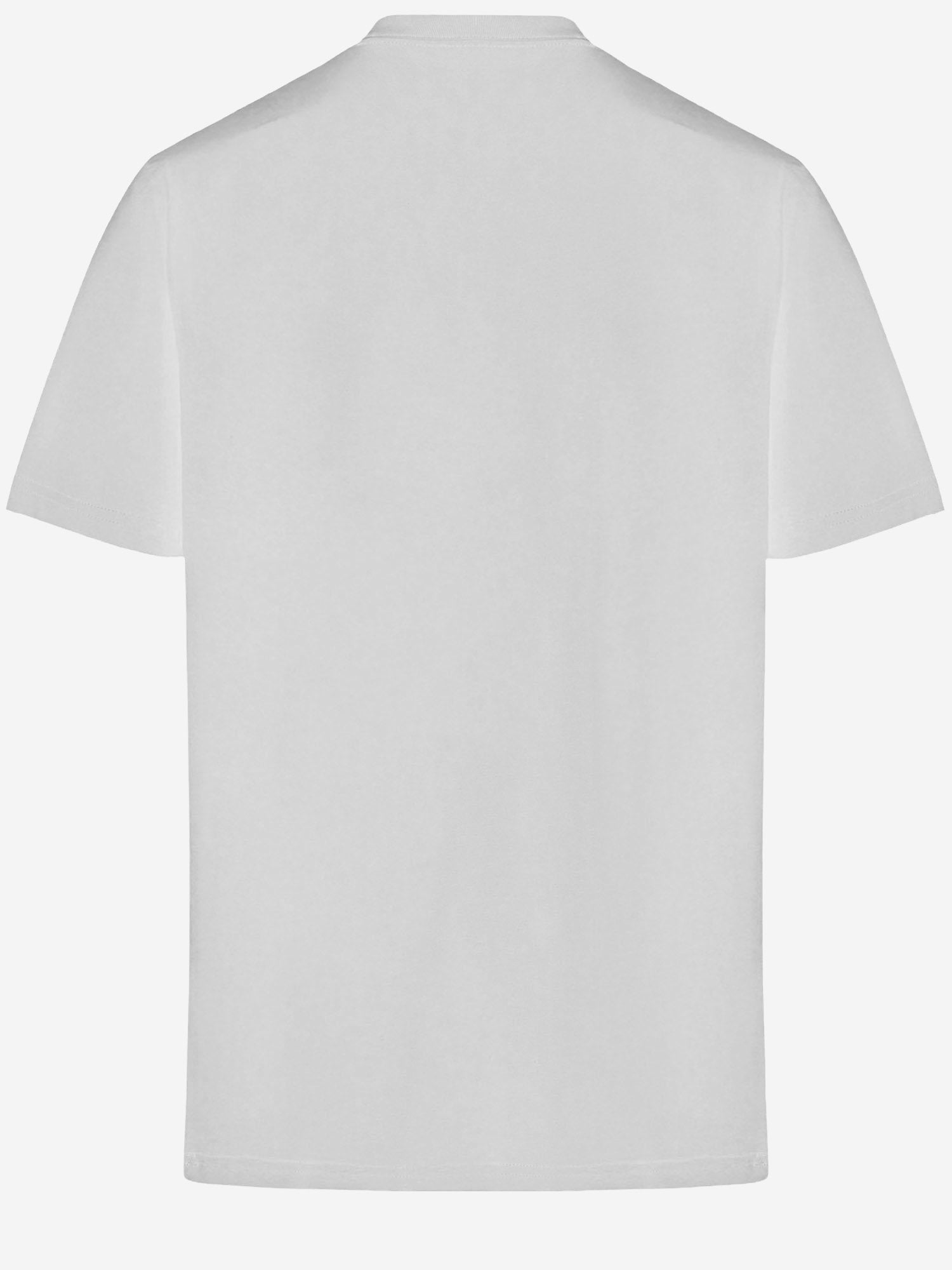 T-SHIRT IN COTONE CON LOGO PM00107KJ7026 P100 MAISON KITSUNE 