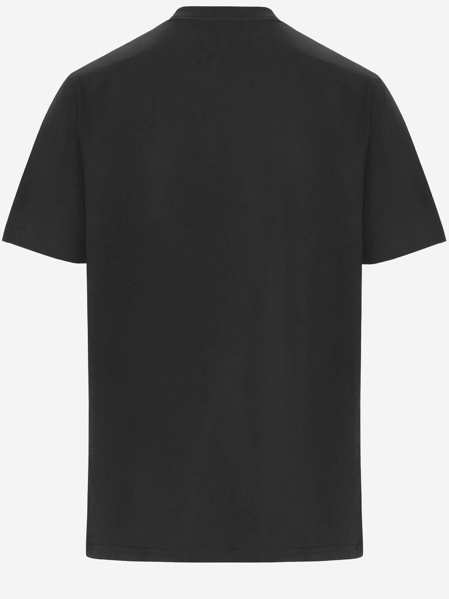 T-SHIRT IN COTONE CON LOGO PM00107KJ7026 P199 MAISON KITSUNE 