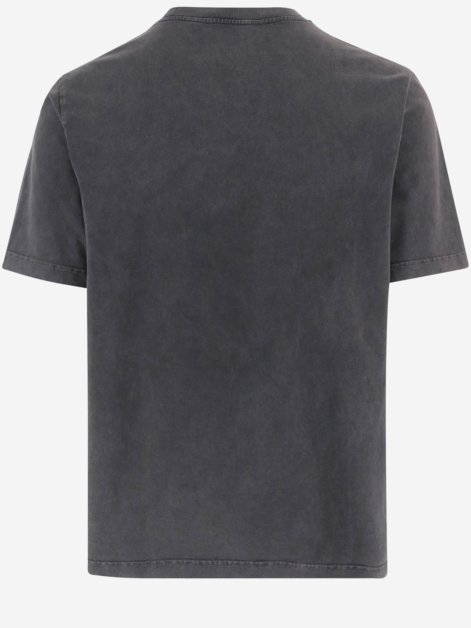 T-SHIRT IN COTONE CON LOGO VOLPE RICAMATO PM00108KJBIT7 0519 MAISON KITSUNE 