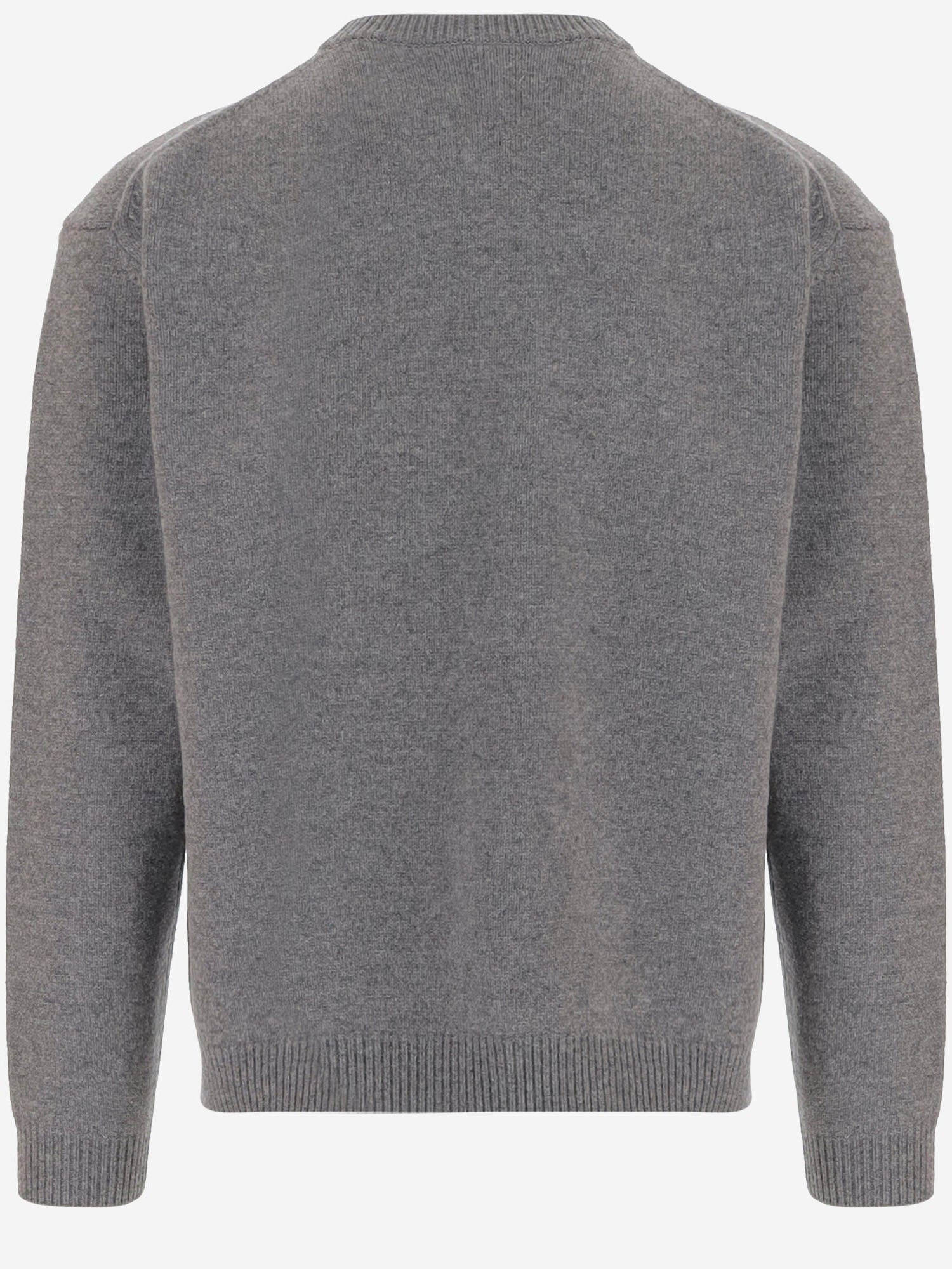 MAGLIONE IN LANA CON LOGO PM00816KM0329 0627 MAISON KITSUNE 