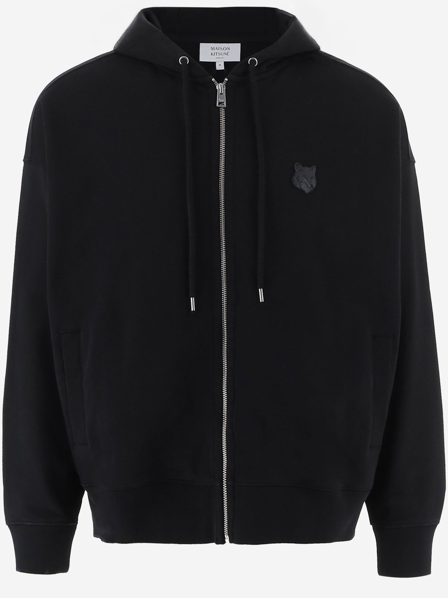 FELPA IN COTONE CON LOGO PM02138KM0340 P199 MAISON KITSUNE 