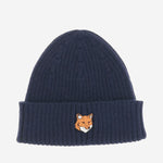 BEANIE IN LANA CON LOGO PM06111KT1022 0413 MAISON KITSUNE 