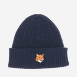 BEANIE IN LANA CON LOGO PM06111KT1022 0413 MAISON KITSUNE 
