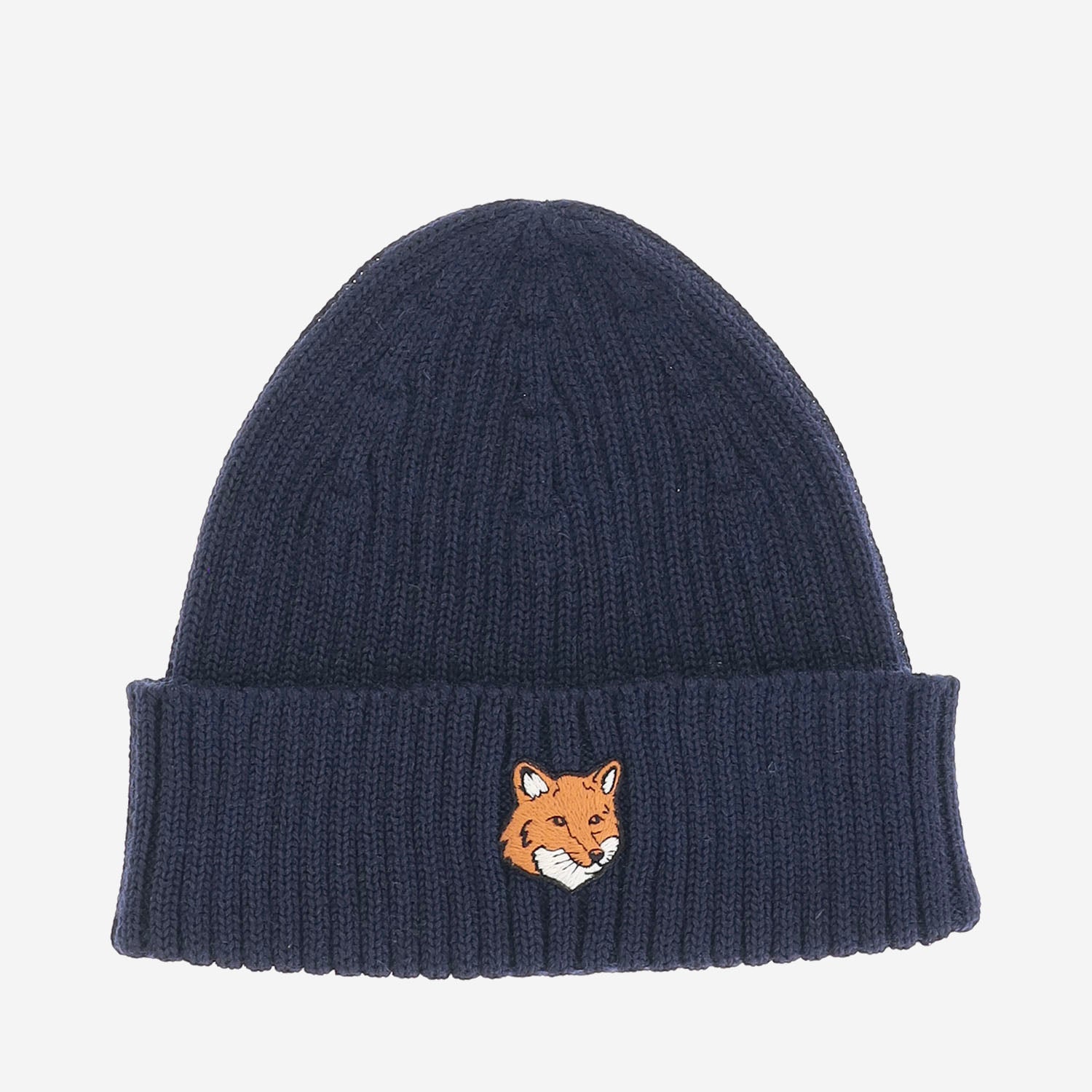 BEANIE IN LANA CON LOGO PM06111KT1022 0413 MAISON KITSUNE 