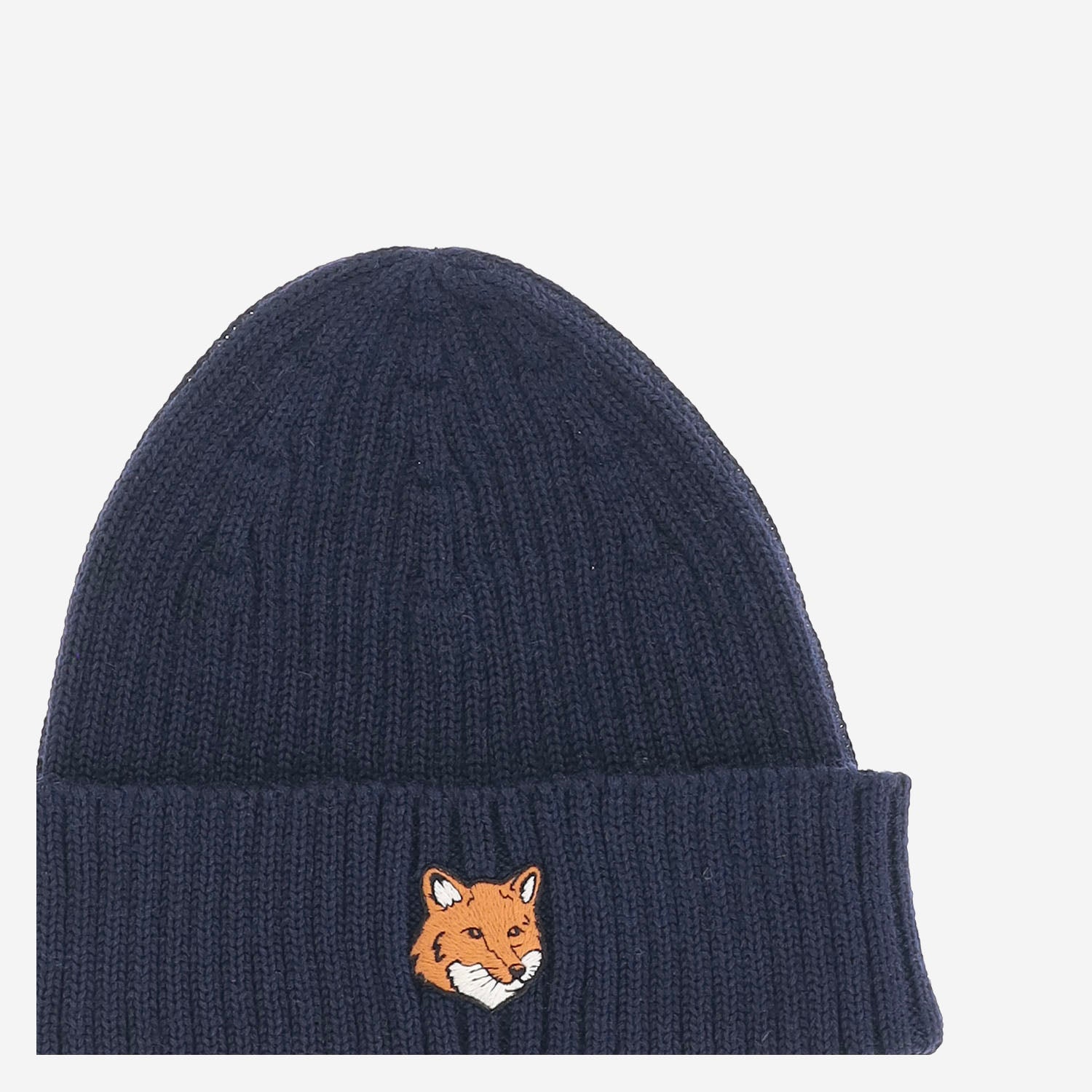 BEANIE IN LANA CON LOGO PM06111KT1022 0413 MAISON KITSUNE 