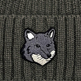 BEANIE IN LANA CON LOGO PM06112KT1022 H170 MAISON KITSUNE 