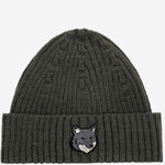 BEANIE IN LANA CON LOGO PM06112KT1022 H170 MAISON KITSUNE 