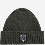 BEANIE IN LANA CON LOGO PM06112KT1022 H170 MAISON KITSUNE 