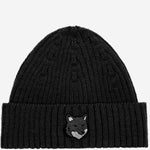 BEANIE IN LANA CON LOGO PM06112KT1022 P199 MAISON KITSUNE 