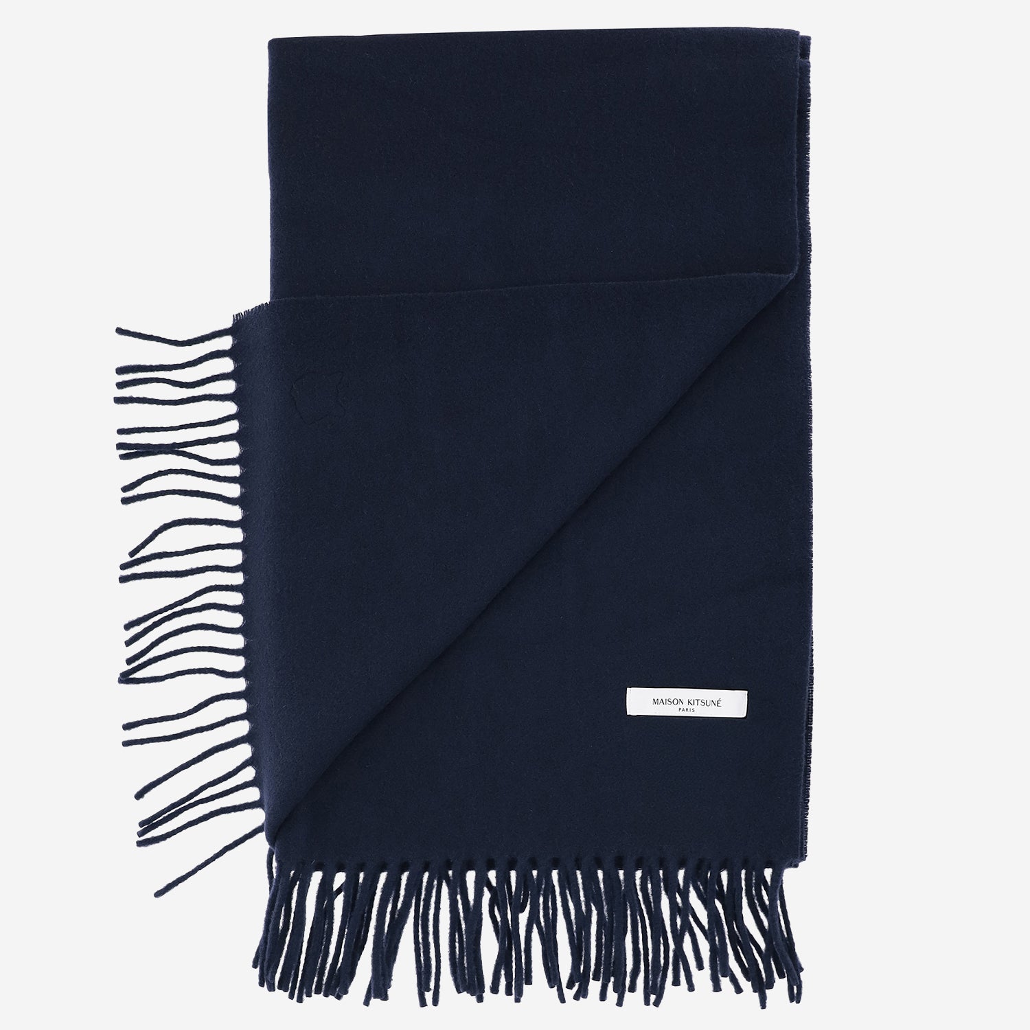 SCIARPA IN LANA CON LOGO PM06201WB0044 0413 MAISON KITSUNE 