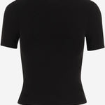 T-SHIRT IN CUPRO STRETCH S29GC0321 M20274900 MAISON MARGIELA 