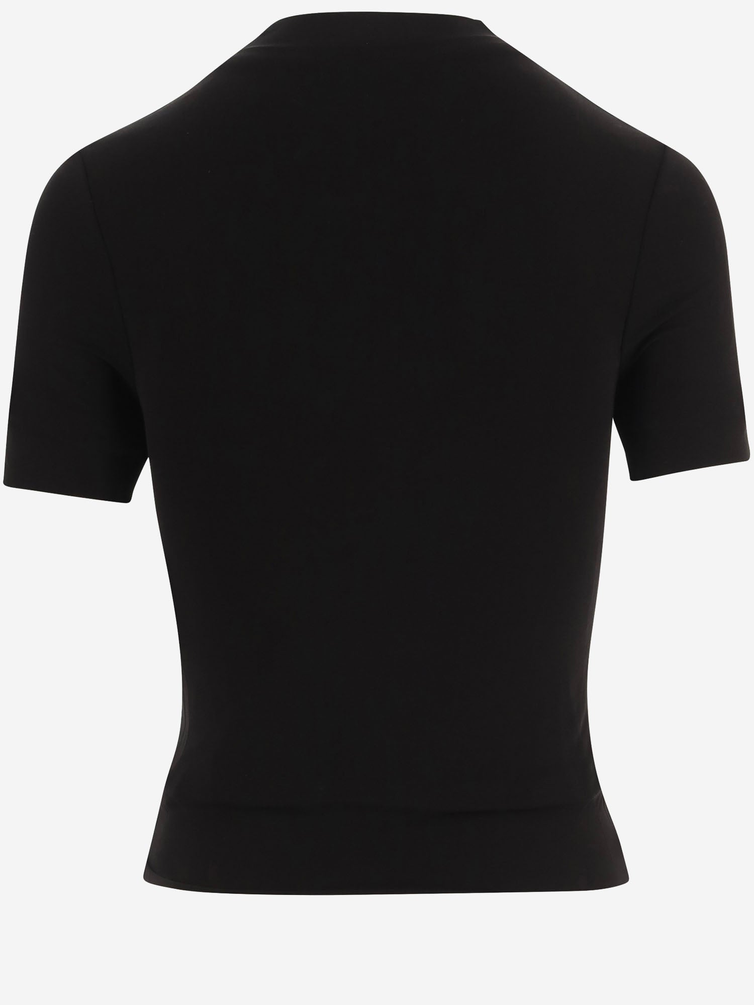 T-SHIRT IN CUPRO STRETCH S29GC0321 M20274900 MAISON MARGIELA 