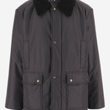 GIUBBOTTO IN NYLON CON COLLO IN SHEARLING S50AM0664 S76420855 MAISON MARGIELA 