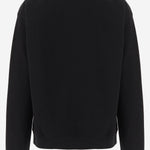 FELPA IN COTONE CON STAMPA ICONICA S50GU0255 S25503900 MAISON MARGIELA 
