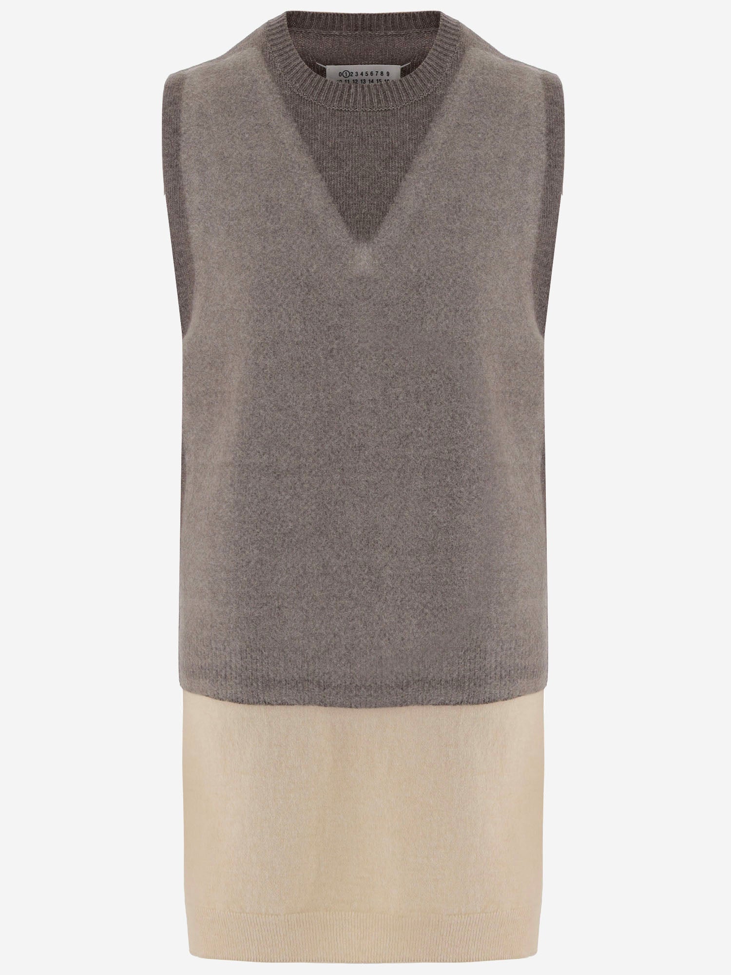 GILET IN LANA S51FB0086 M13304812F MAISON MARGIELA 