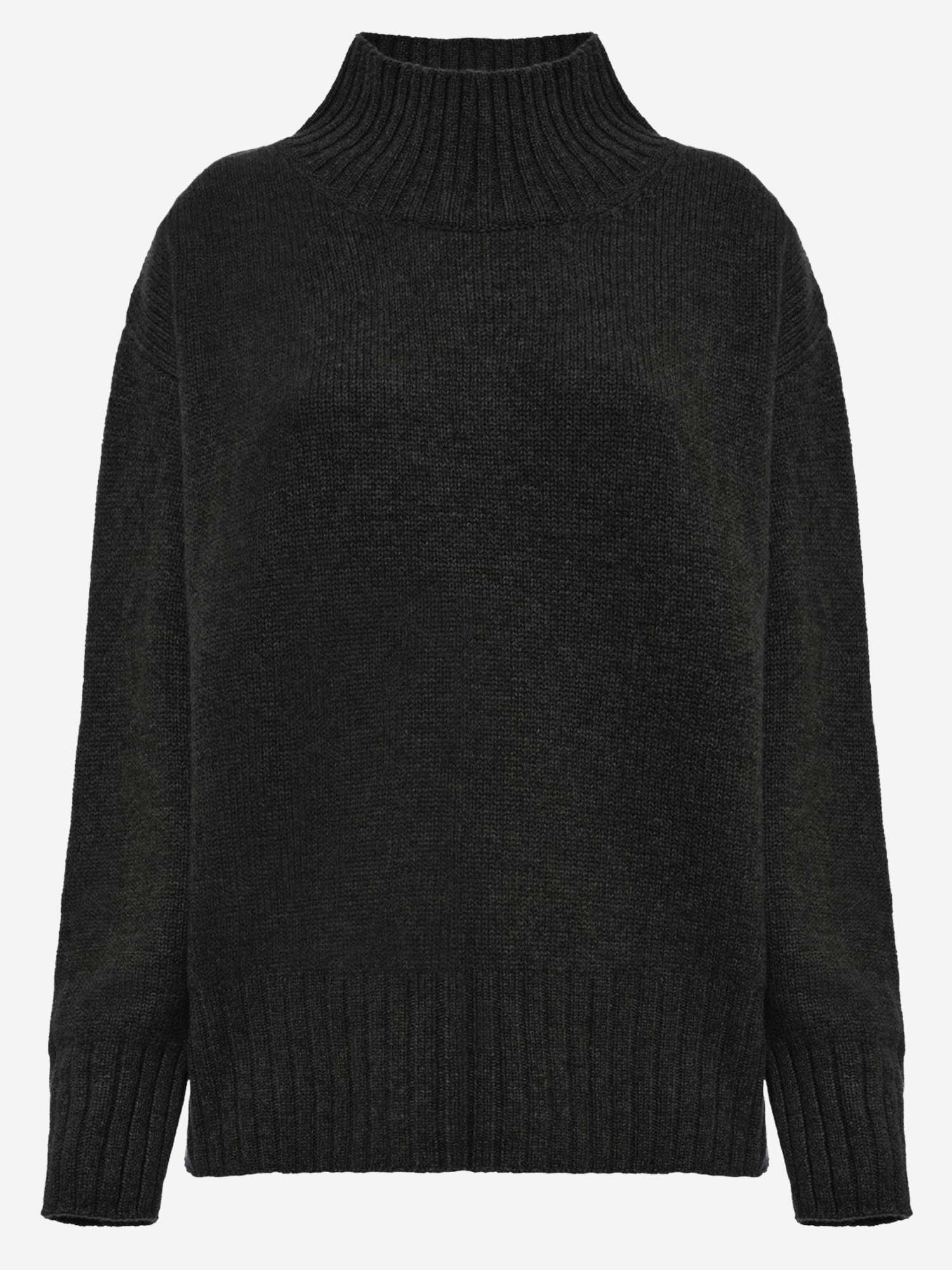 MAGLIA IN CASHMERE CON COLLO ALTO DXC233 F1A02E516C MALO 