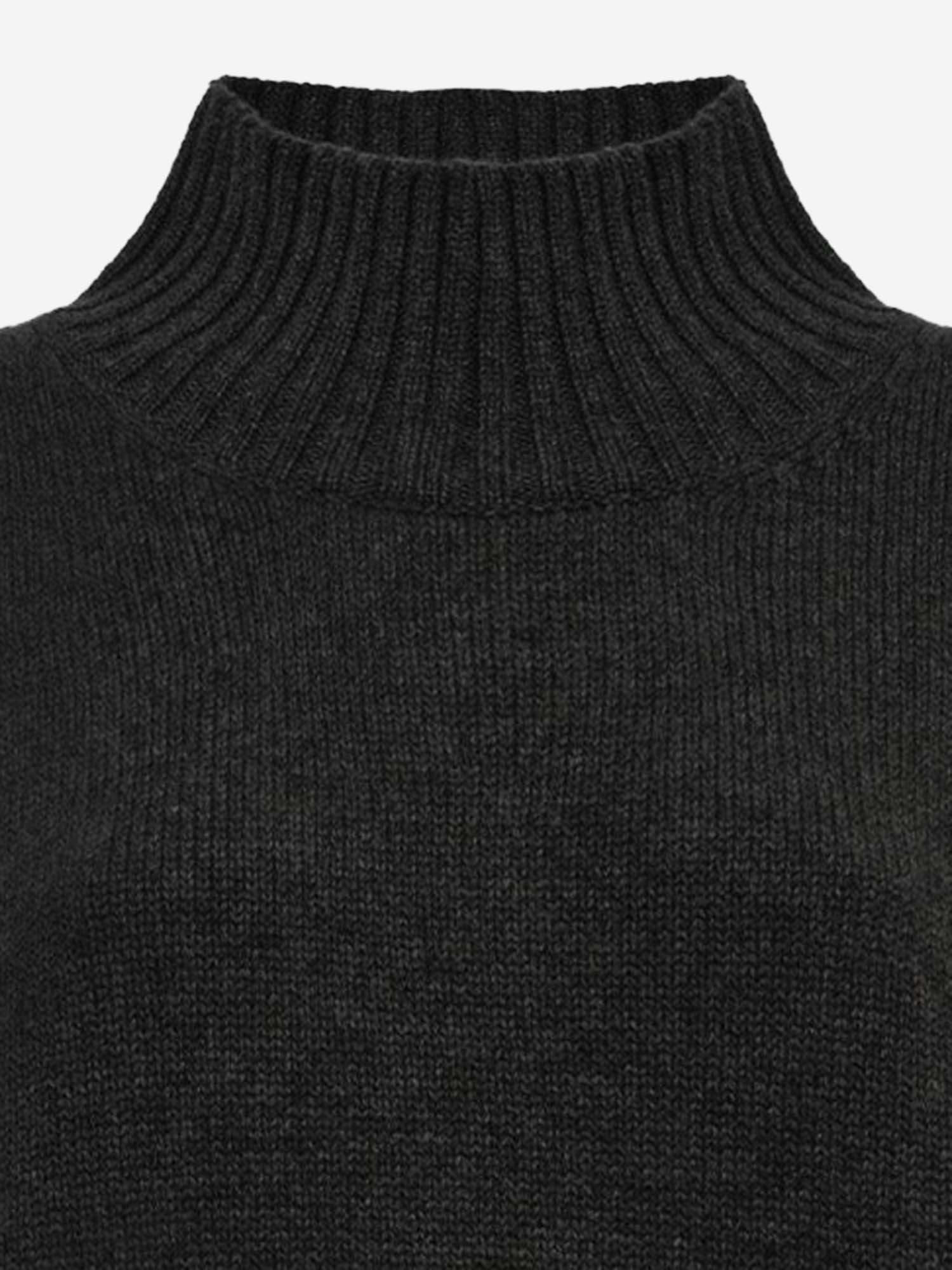 MAGLIA IN CASHMERE CON COLLO ALTO DXC233 F1A02E516C MALO 