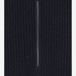 MAGLIA IN CASHMERE A COSTE CON MEZZA ZIP DXD057 F1A02E11C MALO 