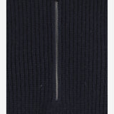MAGLIA IN CASHMERE A COSTE CON MEZZA ZIP DXD057 F1A02E11C MALO 