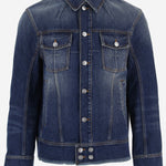 GIACCA IN DENIM DI COTONE MAT03J007 1 MATIERES FECALES 