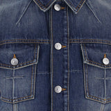 GIACCA IN DENIM DI COTONE MAT03J007 1 MATIERES FECALES 