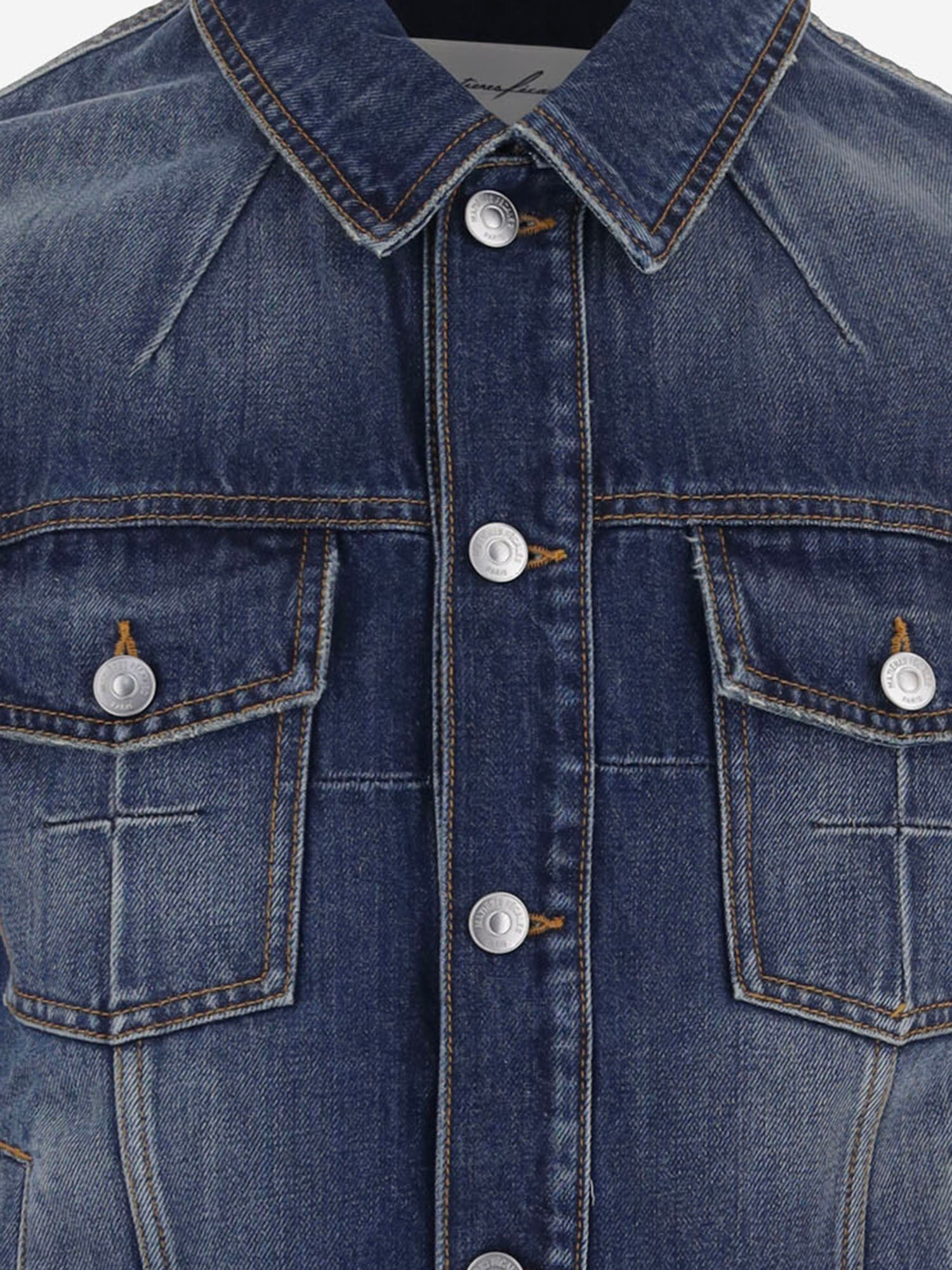 GIACCA IN DENIM DI COTONE MAT03J007 1 MATIERES FECALES 