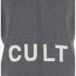 MAGLIA IN LANA CON ZIP E STAMPA MAT03N001 1 MATIERES FECALES 