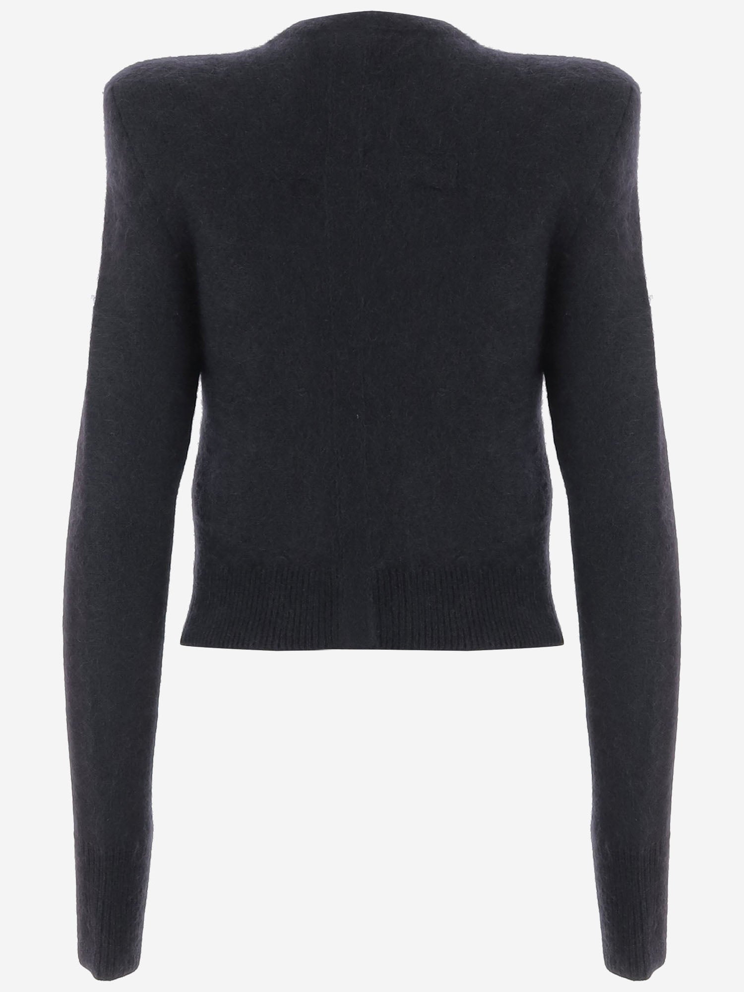 CARDIGAN IN LANA E MOHAIR MAT03N102 1 MATIERES FECALES 