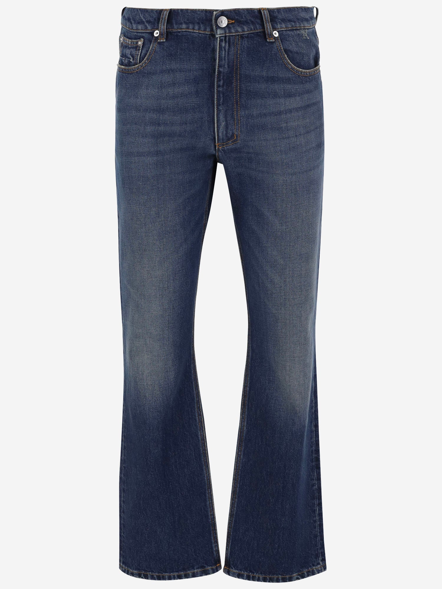 JEANS IN DENIM DI COTONE MAT03P003 1 MATIERES FECALES 