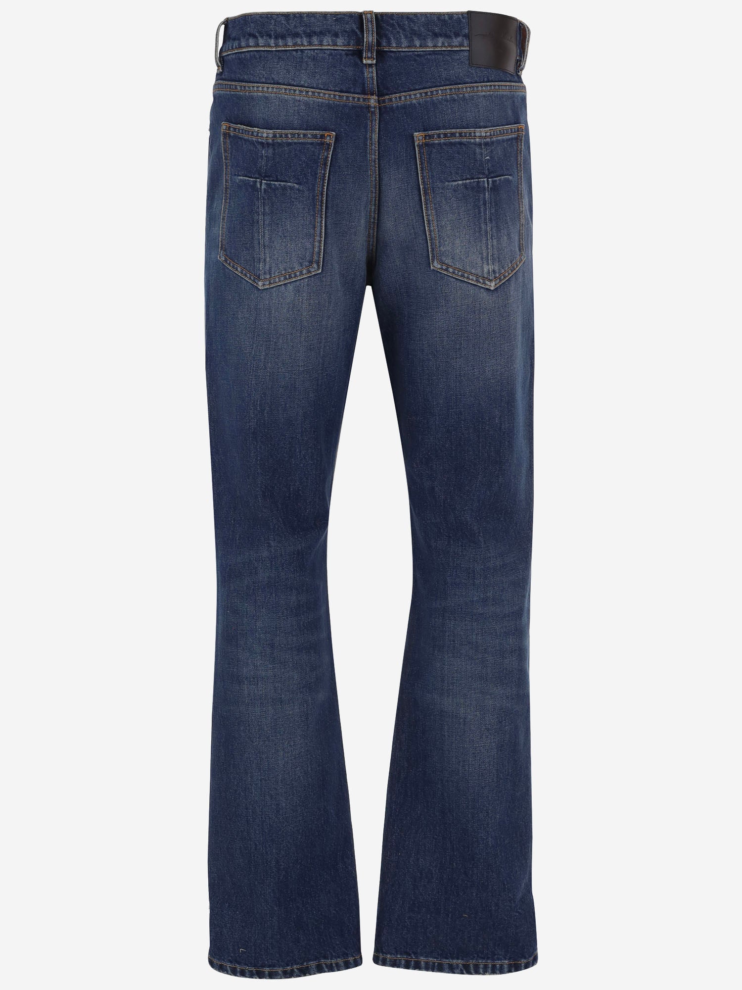 JEANS IN DENIM DI COTONE MAT03P003 1 MATIERES FECALES 