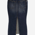 GONNA IN DENIM DI COTONE MAT03S110 1 MATIERES FECALES 