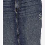 GONNA IN DENIM DI COTONE MAT03S110 1 MATIERES FECALES 