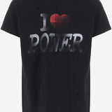 T-SHIRT IN COTONE CON LOGO MAT03T002 1 MATIERES FECALES 