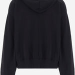 FELPA IN COTONE CON ZIP MAT03T031 1 MATIERES FECALES 