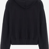 FELPA IN COTONE CON ZIP MAT03T031 1 MATIERES FECALES 