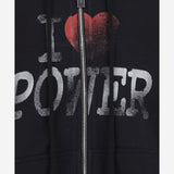 FELPA IN COTONE CON ZIP MAT03T031 1 MATIERES FECALES 