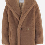 CAPPOTTO TEDDY BEAR IN CAMMELLO E SETA DRAMMA 001 MAX MARA 