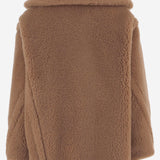 CAPPOTTO TEDDY BEAR IN CAMMELLO E SETA DRAMMA 001 MAX MARA 
