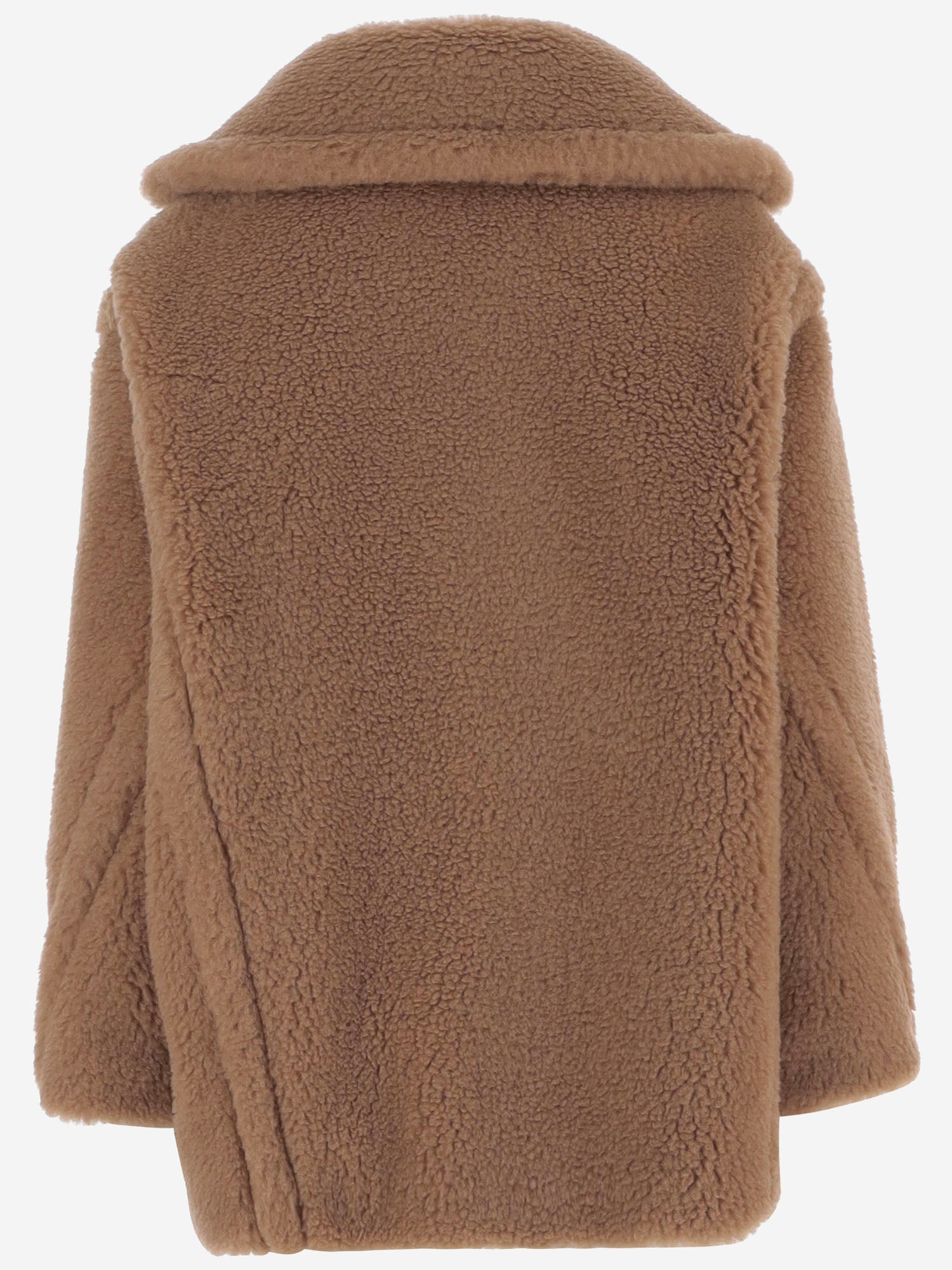 CAPPOTTO TEDDY BEAR IN CAMMELLO E SETA DRAMMA 001 MAX MARA 