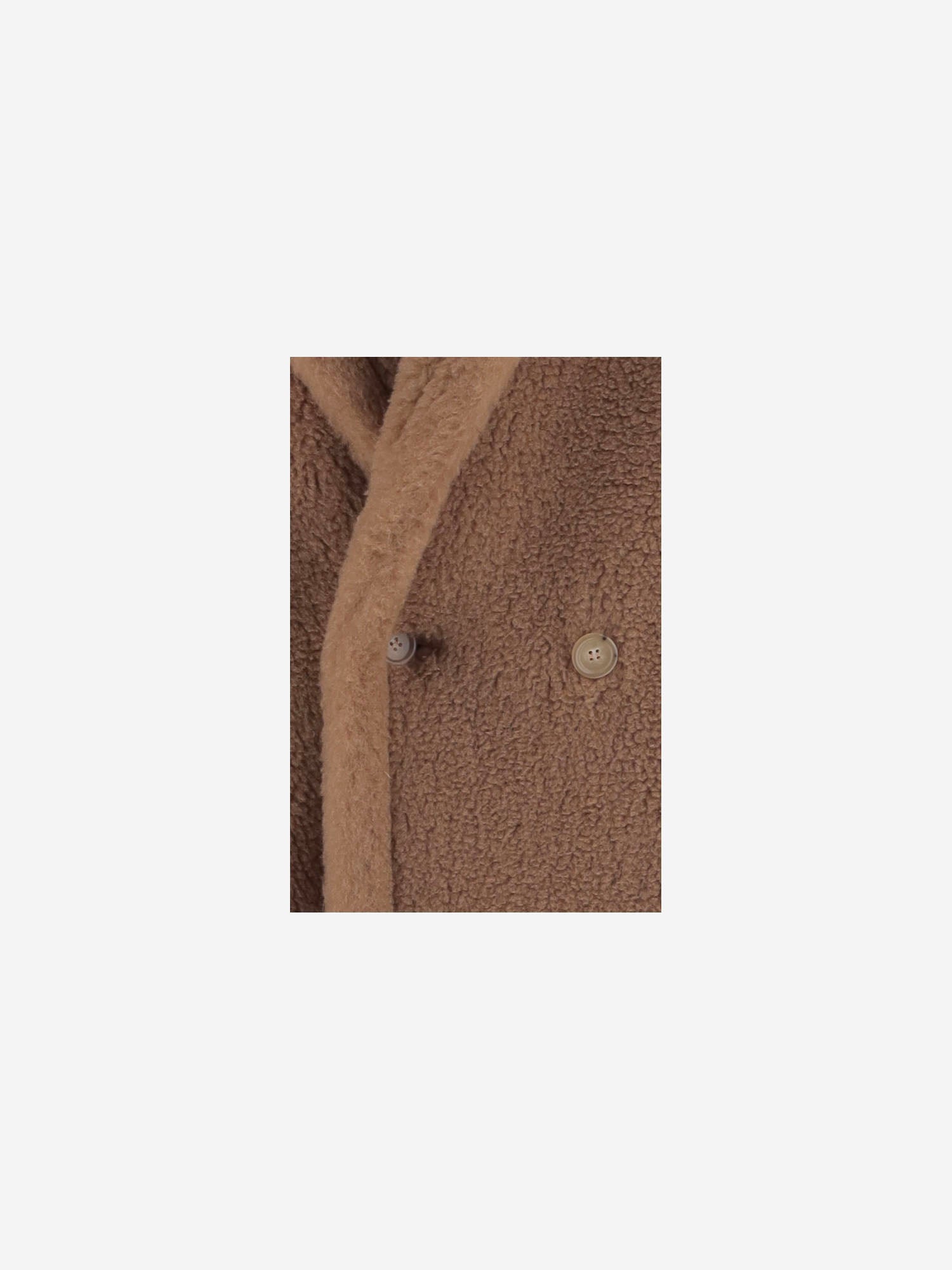 CAPPOTTO TEDDY BEAR IN CAMMELLO E SETA DRAMMA 001 MAX MARA 
