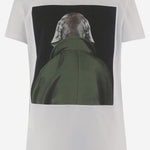 T-SHIRT IN COTONE CON STAMPA MXMCALCA 010 MAX MARA 