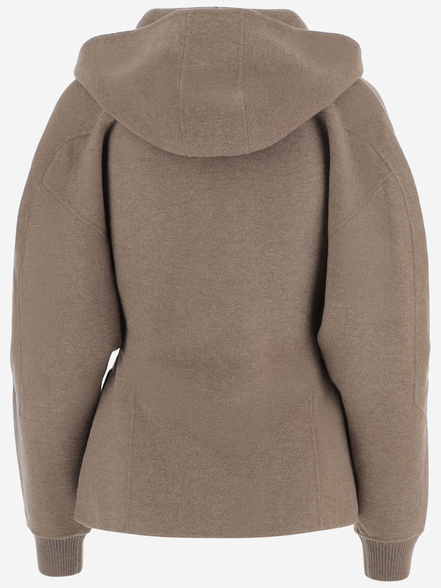 MAGLIONE IN MISTO LANA E CASHMERE CON ZIP E COLLETTO MXSFILTRO 001 MAX MARA 