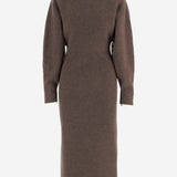 ABITO LUNGO IN MISTO LANA E CASHMERE MXSTENUTA 002 MAX MARA 
