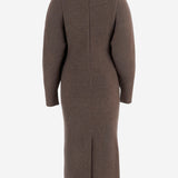 ABITO LUNGO IN MISTO LANA E CASHMERE MXSTENUTA 002 MAX MARA 