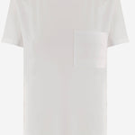 T-SHIRT IN COTONE CON LOGO PAPAIA 001 MAX MARA 