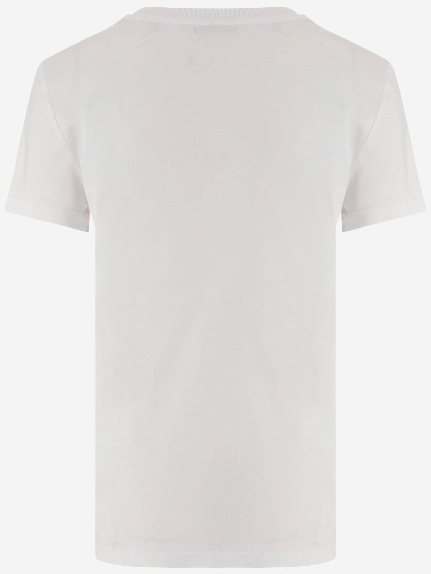 T-SHIRT IN COTONE CON LOGO PAPAIA 001 MAX MARA 