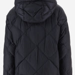 GIUBBOTTO IN NYLON CON CAPPUCCIO MTCSOFTFE 002 MAX MARA CUBE 