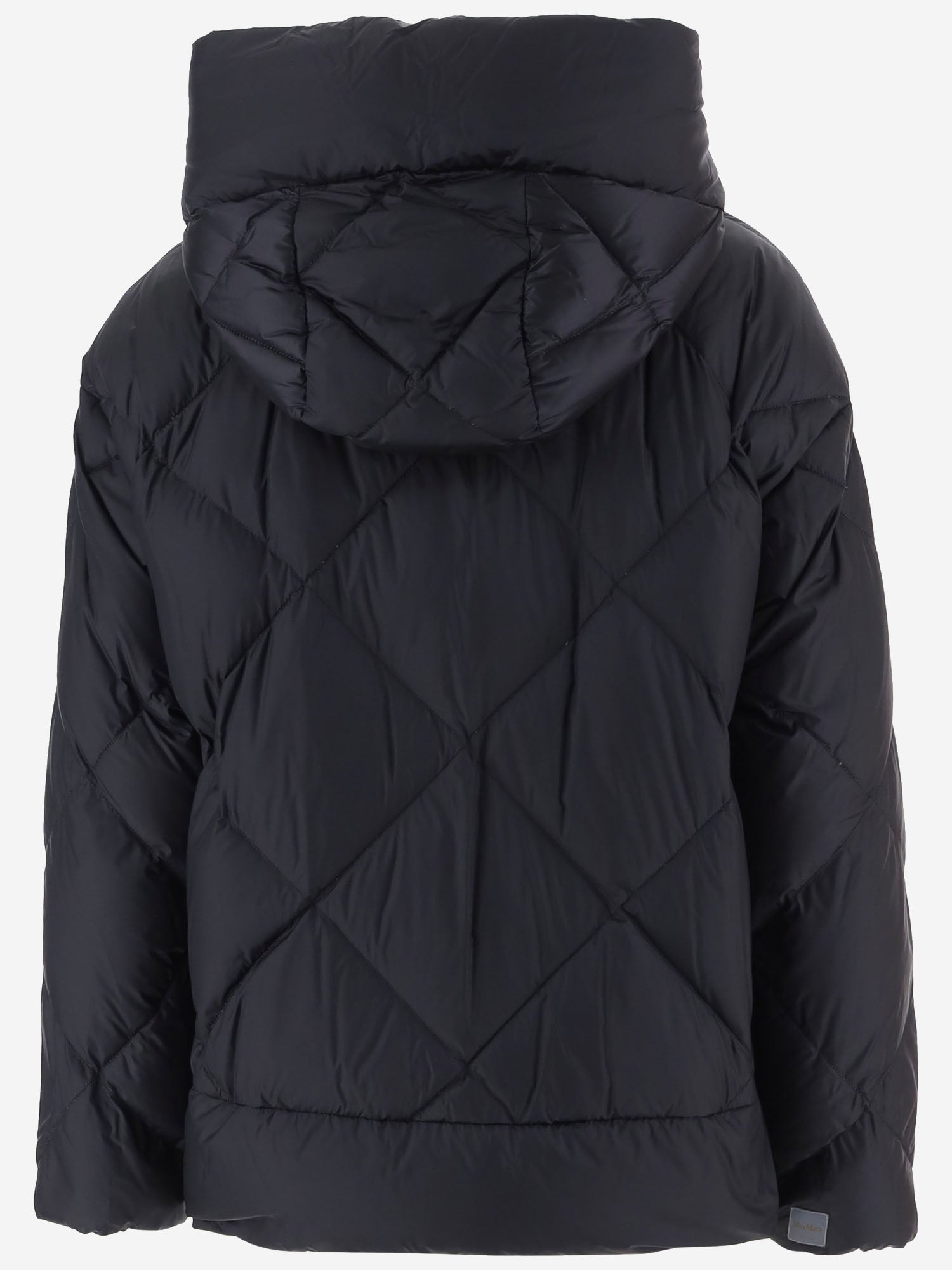 GIUBBOTTO IN NYLON CON CAPPUCCIO MTCSOFTFE 002 MAX MARA CUBE 