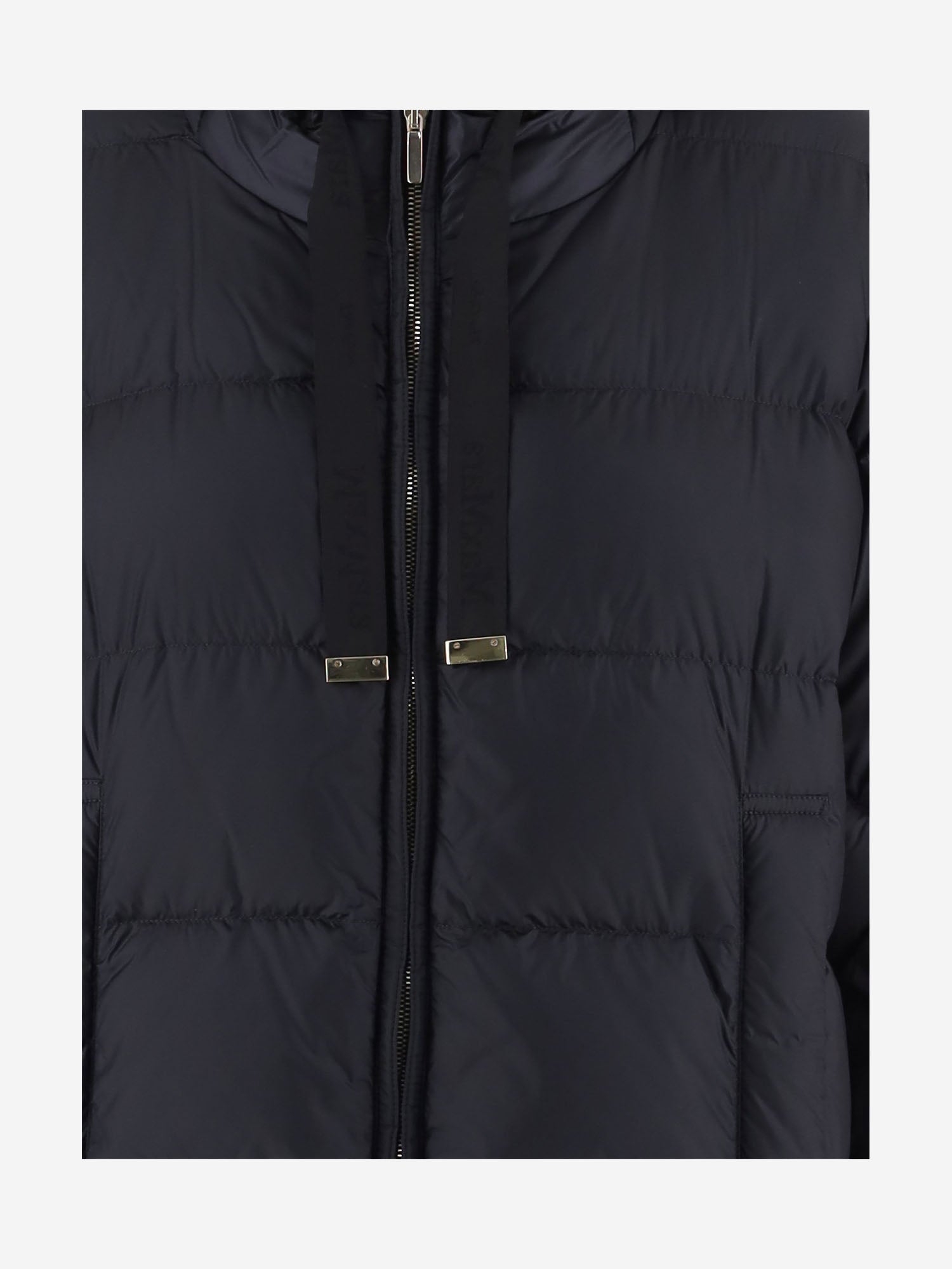 GIUBBOTTO IN NYLON CON CAPPUCCIO MTCSOFTFE 002 MAX MARA CUBE 