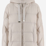 GIUBBOTTO IN NYLON CON CAPPUCCIO MTCSOFTFE 031 MAX MARA CUBE 